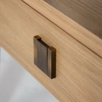 Hara 1 Drawer Accent Table - Natural Oak