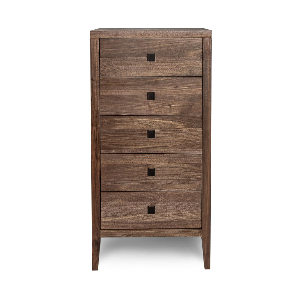 Hara 5 Drawer Tall Dresser - Frozen Walnut