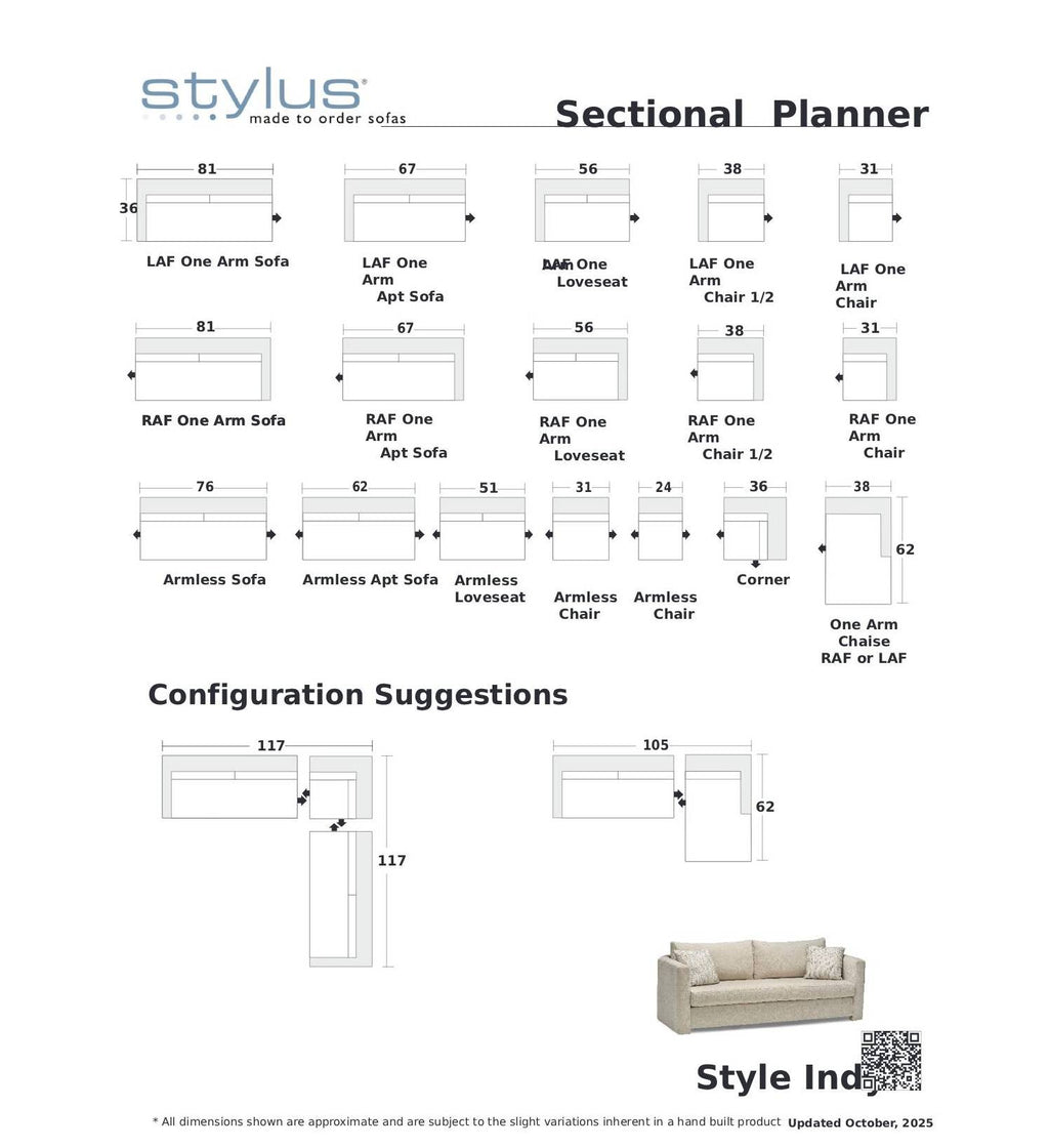 Indy Sofa/Sectional