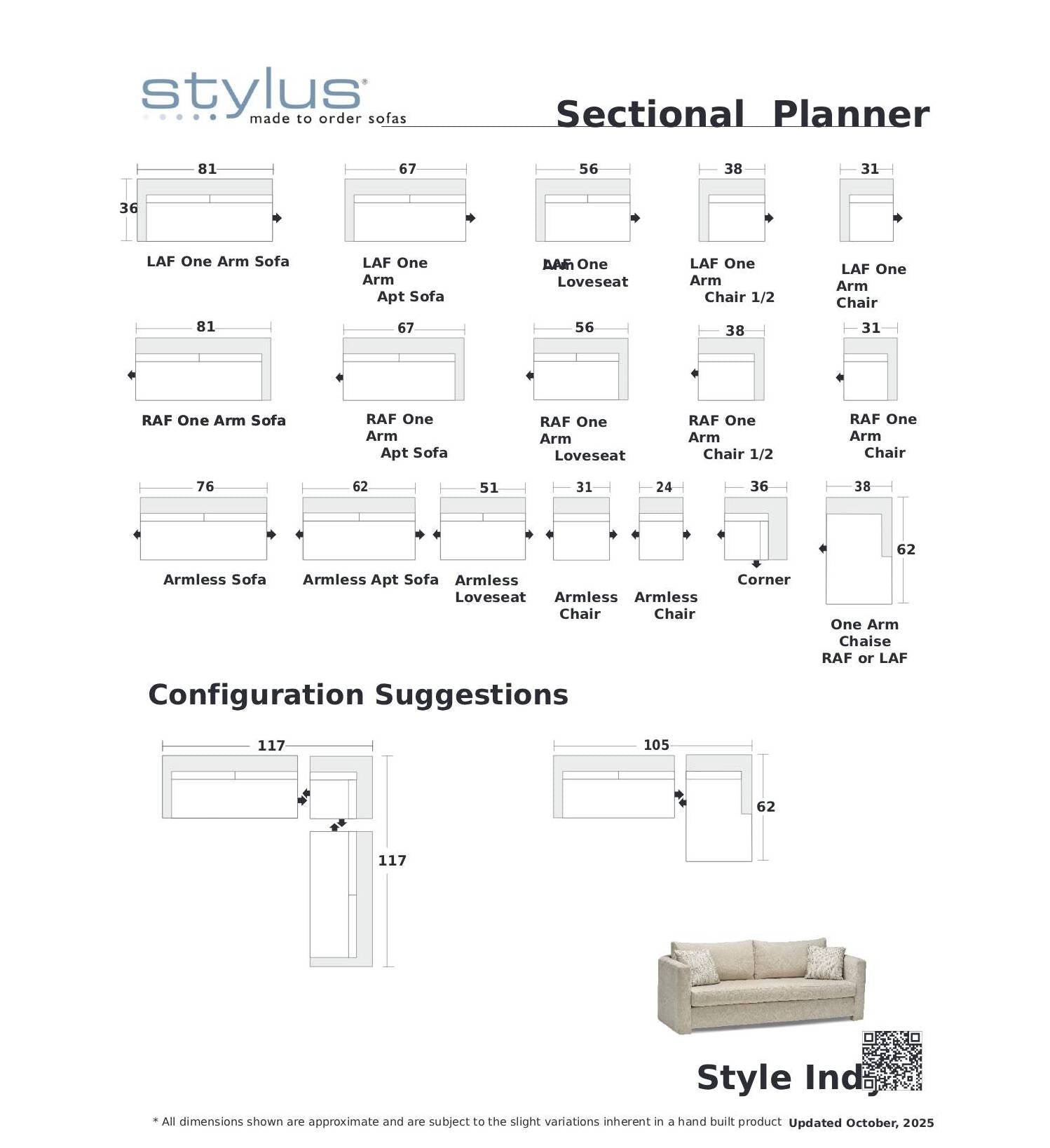 Indy Sofa/Sectional