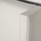 Josie King Bed - Cream