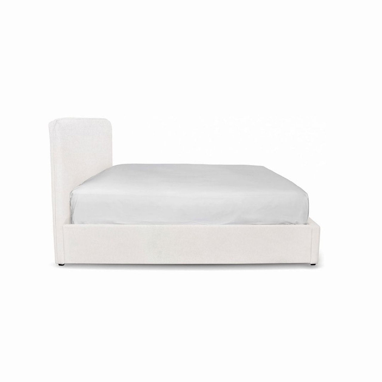Julia King Bed - Cream