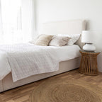 Julia Double Bed - Cream