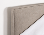 Julia Queen Bed - Light Fawn