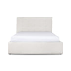 June Double Storage Bed - Cream