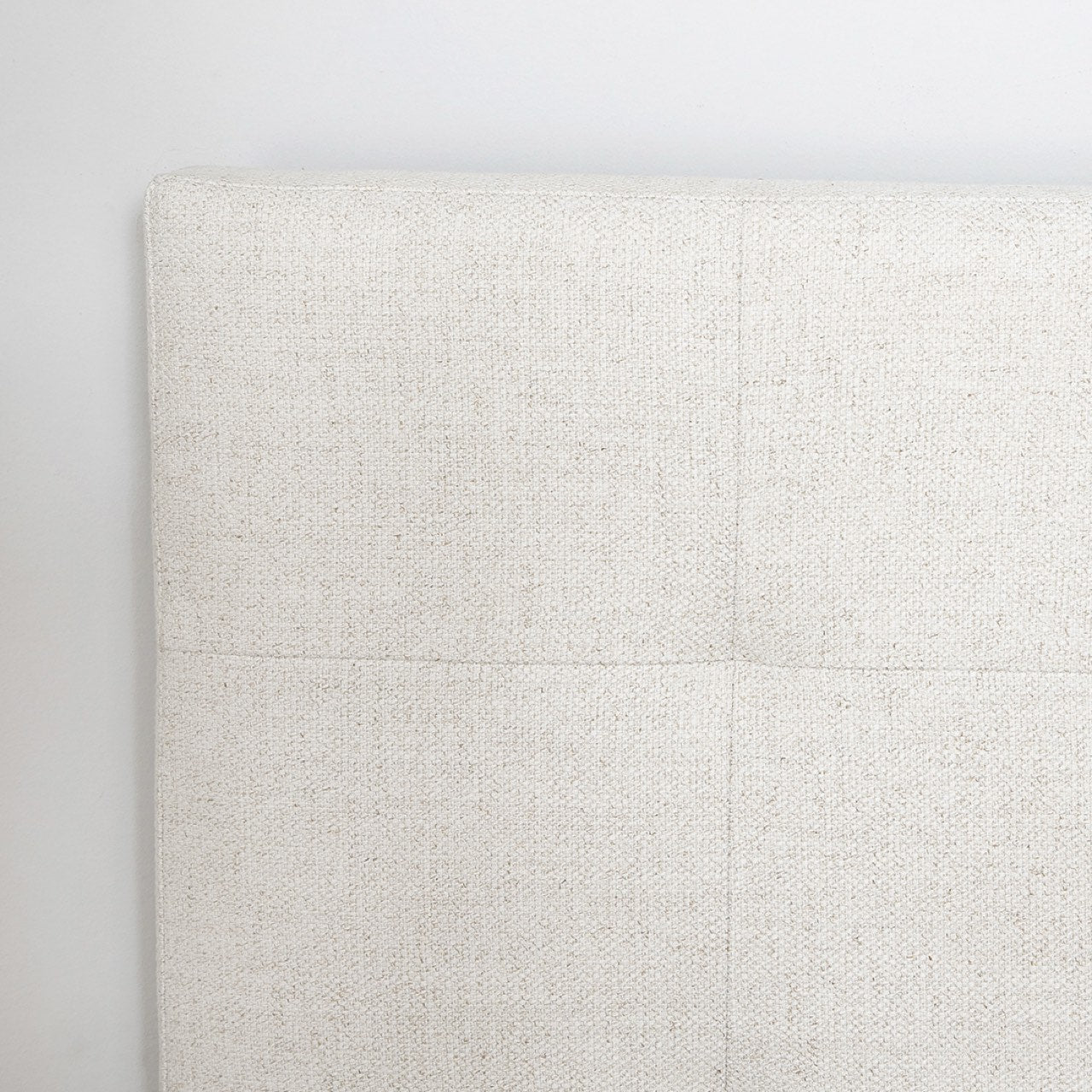 June Double Bed - Cream