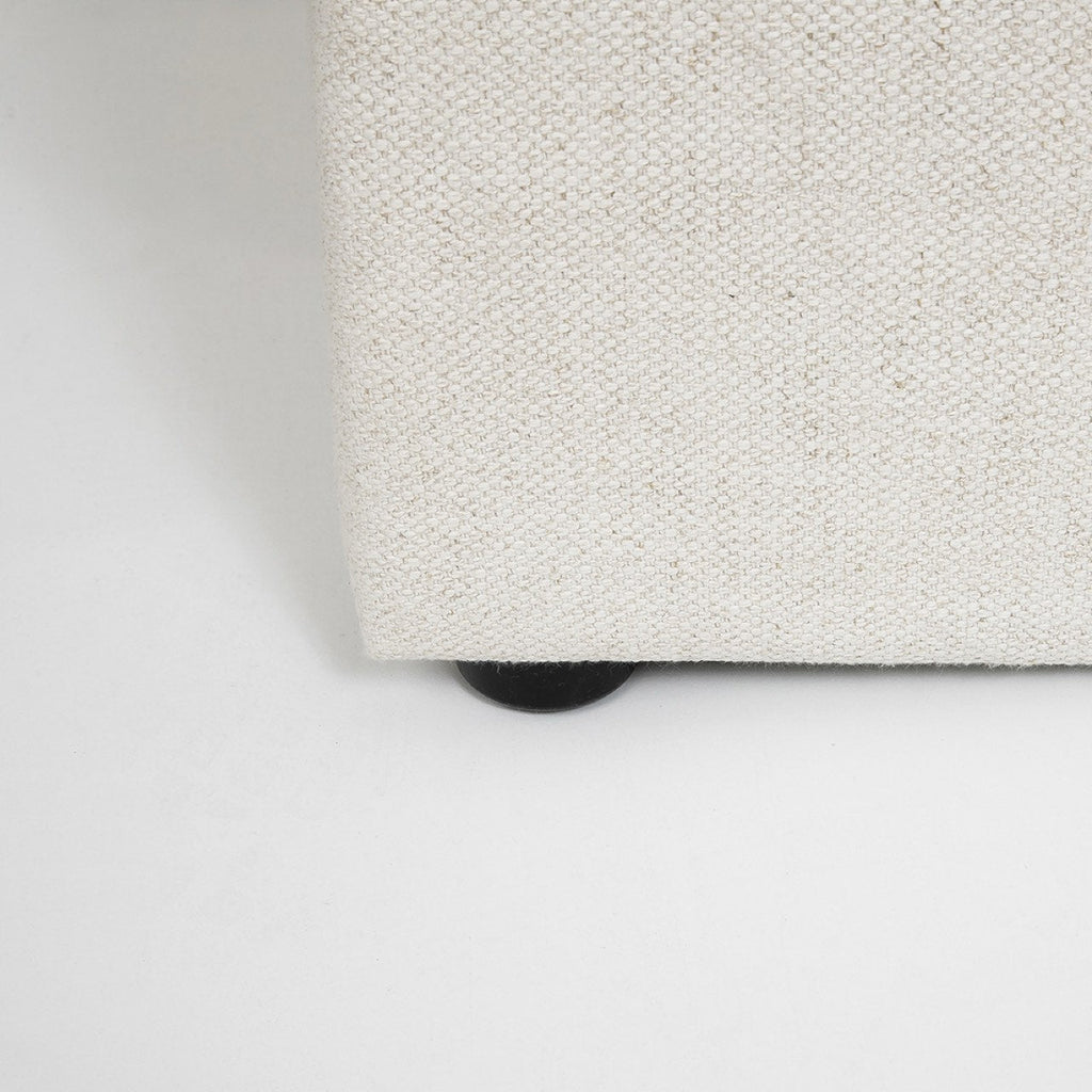 June Double Bed - Cream