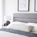 Justin Double Storage Bed - Greige