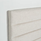 Justin Double Storage Bed Tall - Cream