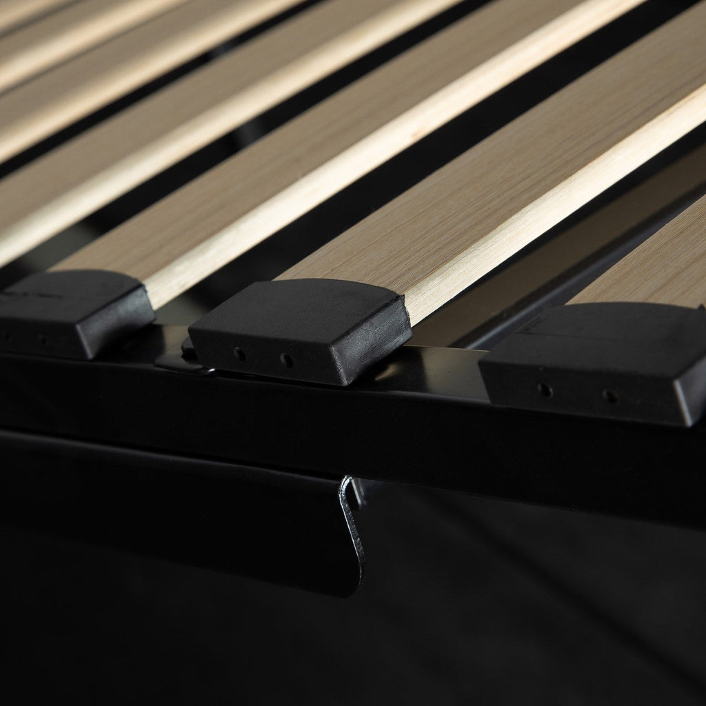 Justin Queen Storage Bed - Stone