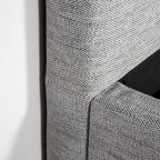 Justin Queen Bed - Stone