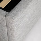 Justin Queen Bed - Stone