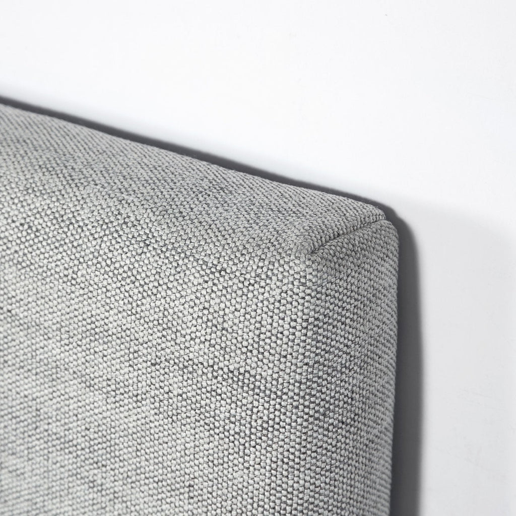 Justin King Bed - Stone