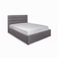 Justin Double Bed - Dark Greige