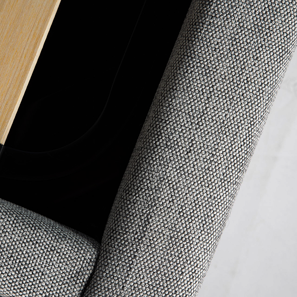 Justin Double Storage Bed - Dark Greige