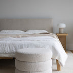 Luna Tool-free Queen Bed - Buff