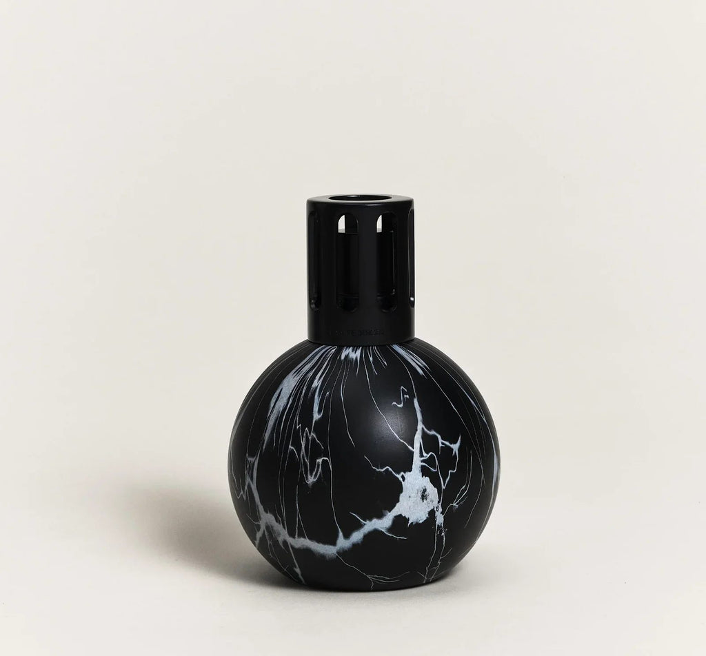 Marbrure Black Marble Lamp
