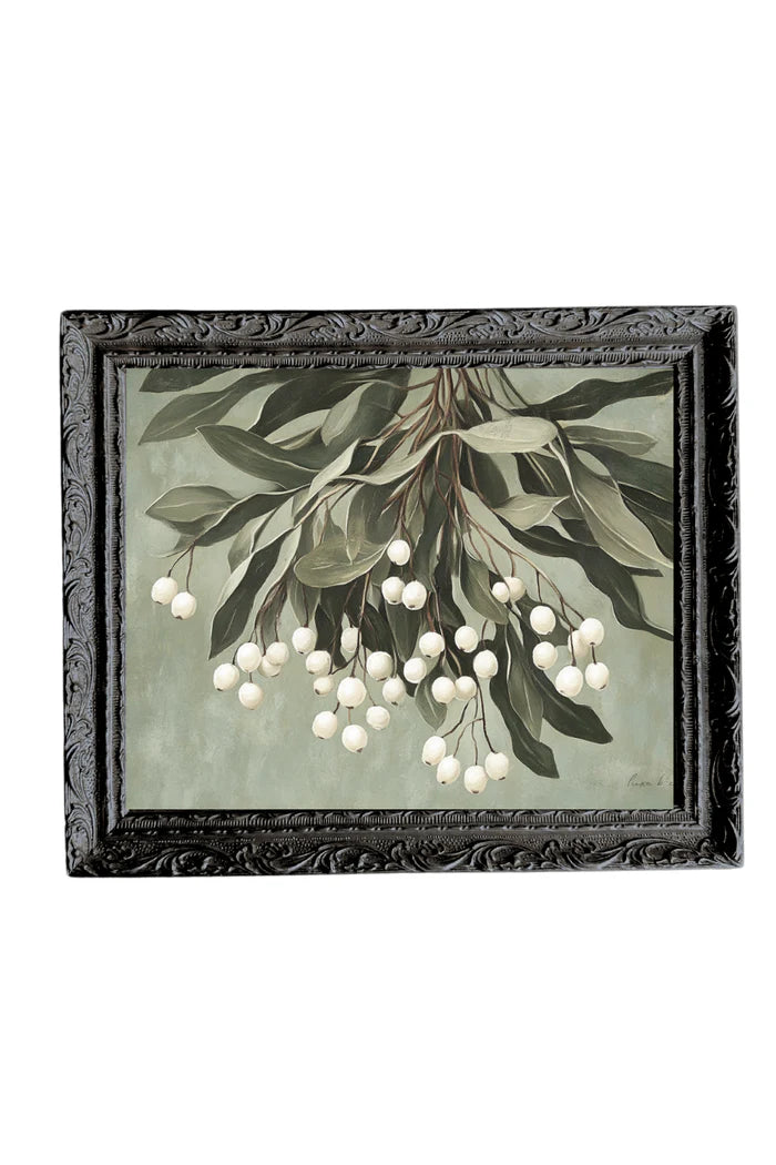 Muted Mistletoe 5x7 Framed Art