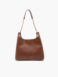 Birch Gloss Shoulder Bag in Brown by Jen & Co.