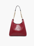 Birch Gloss Shoulder Bag in Red by Jen & Co.