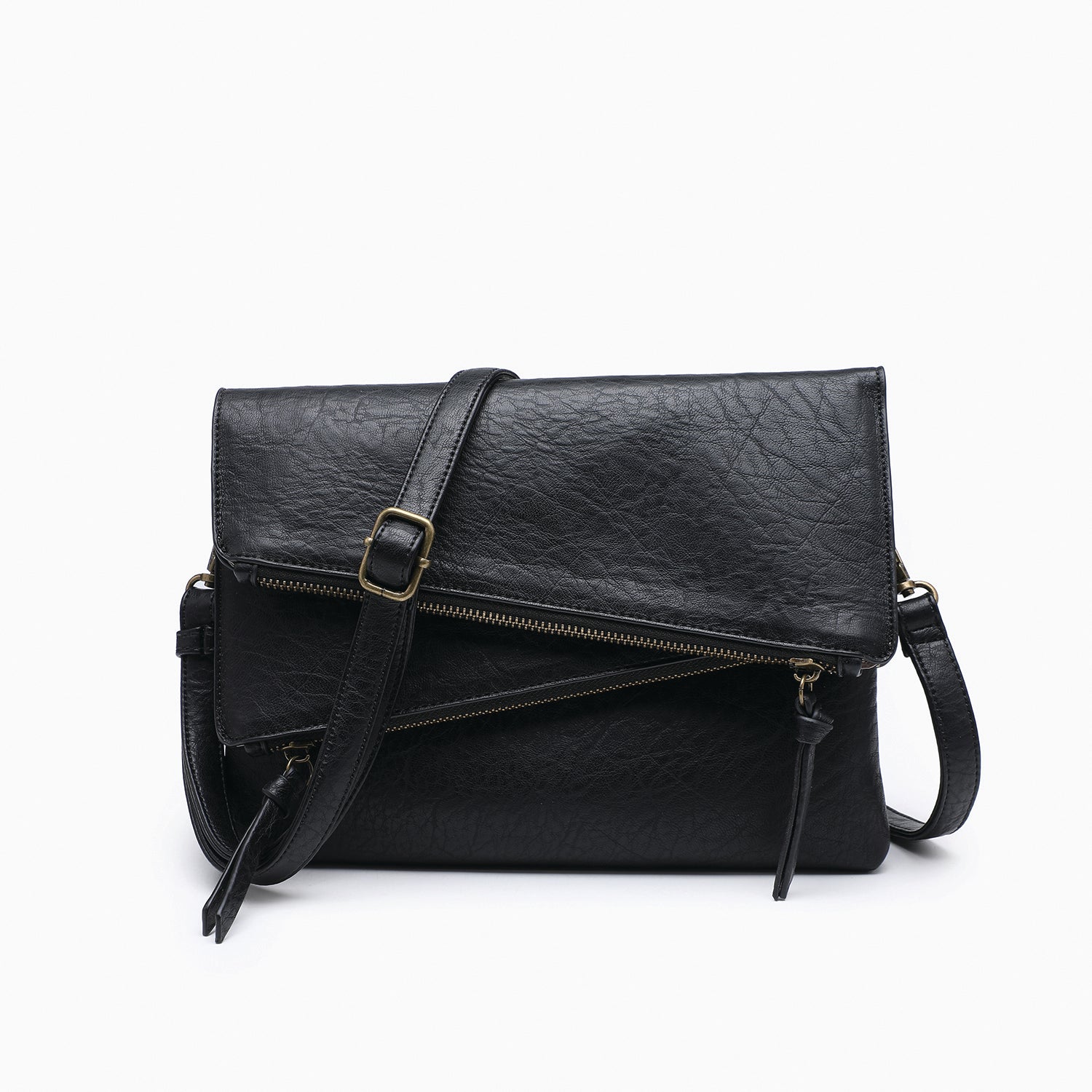 Maya Multi-Compartment Crossbody In Black
