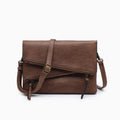 Maya Multi-Compartment Crossbody In Chocolate