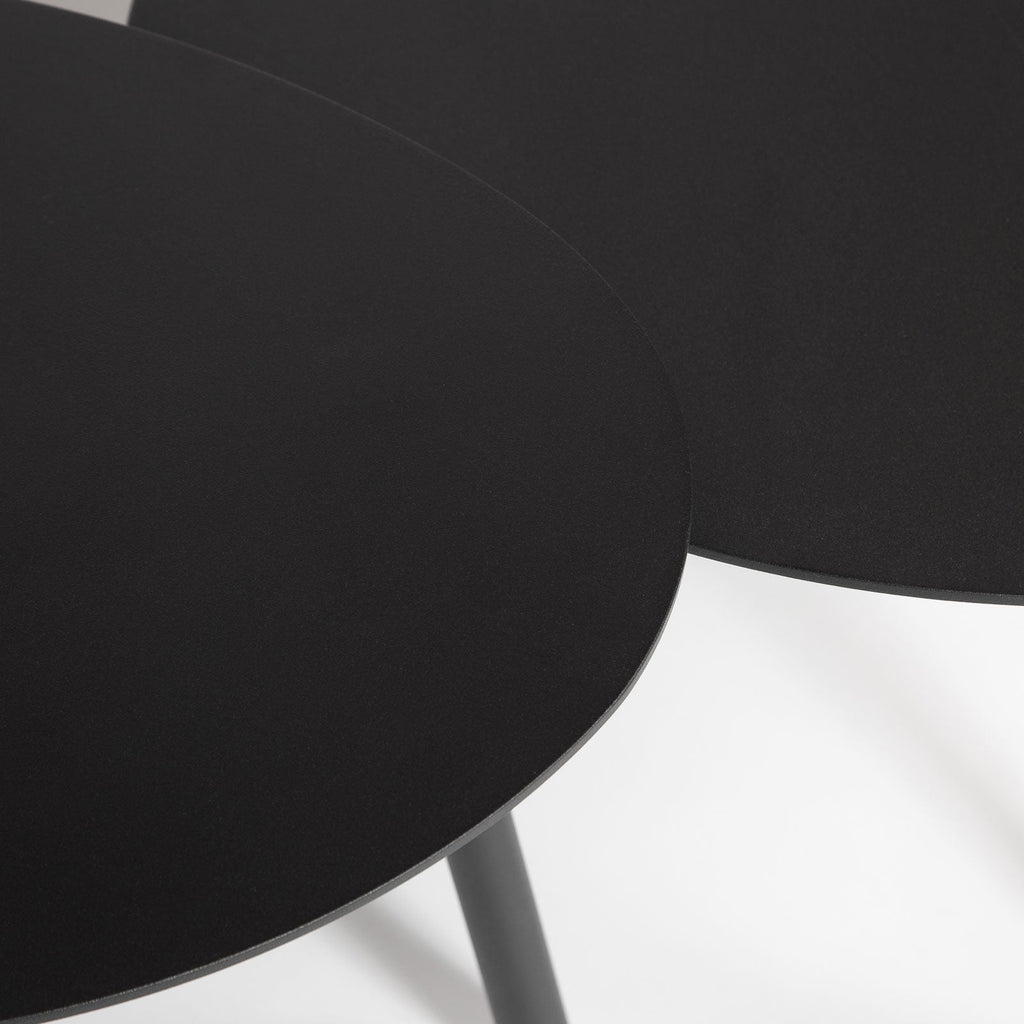 Malibu Coffee Table Set of 2 - Black