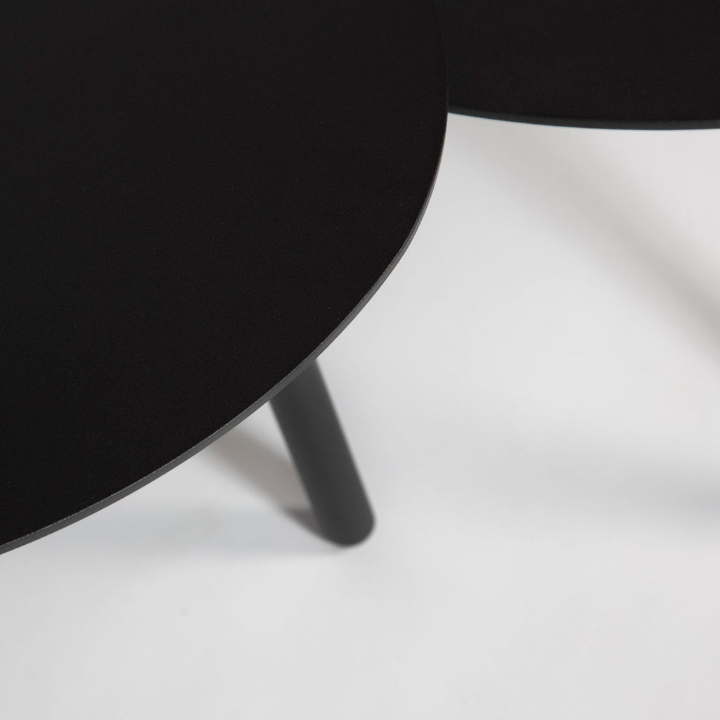 Malibu Coffee Table Set of 2 - Black