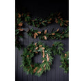 Magnolia Norfolk Cypress Mixed Garland 15'