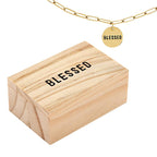 Link Necklace - Blessed