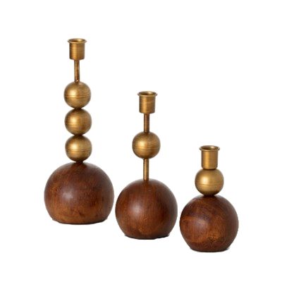 Medium Retro Candleholder