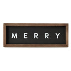 Wood Sign - Merry