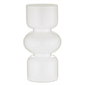 Bubble Vase Gloss White 10"