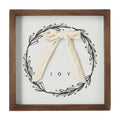 Wreath Wall Sign - Joy Wreath