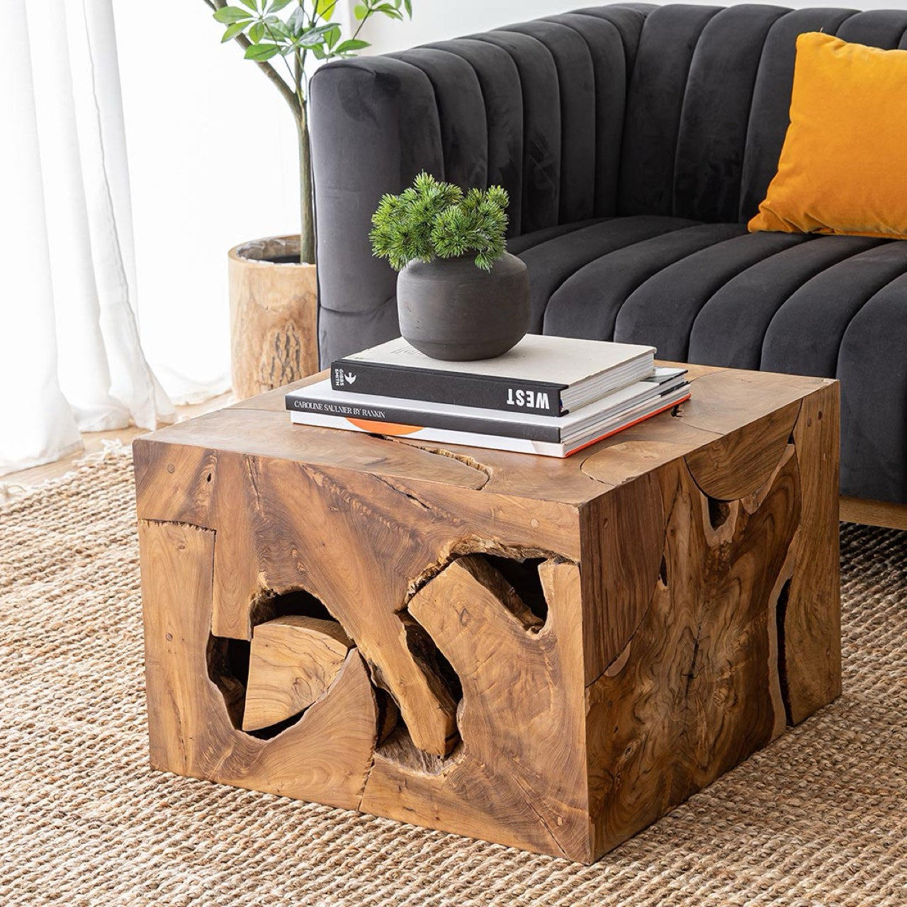 Natura Flow Condo Square Coffee Table