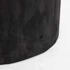 Nova Wide 21" Stump - Round - Black