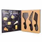 Natural Living 3 Piece Cheese Knife Boxed Set