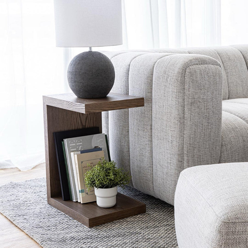 Oscar C Table - Dark Oak