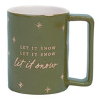 Holiday Organic Mug - Let It Snow