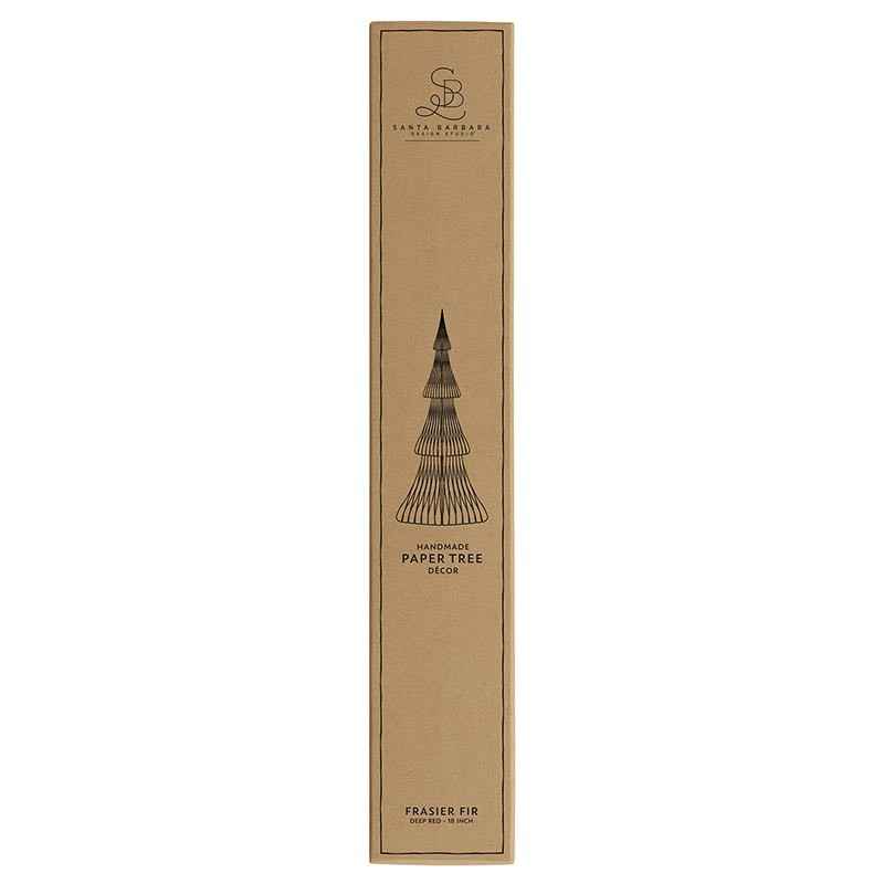 Paper Tree - Frasier Fir Red 18"