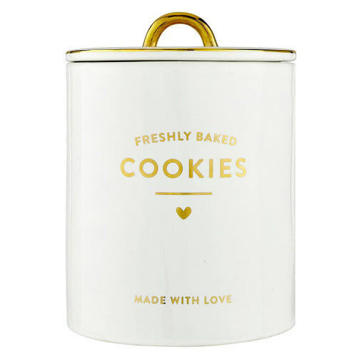 Ceramic Cookie Jar with Lid