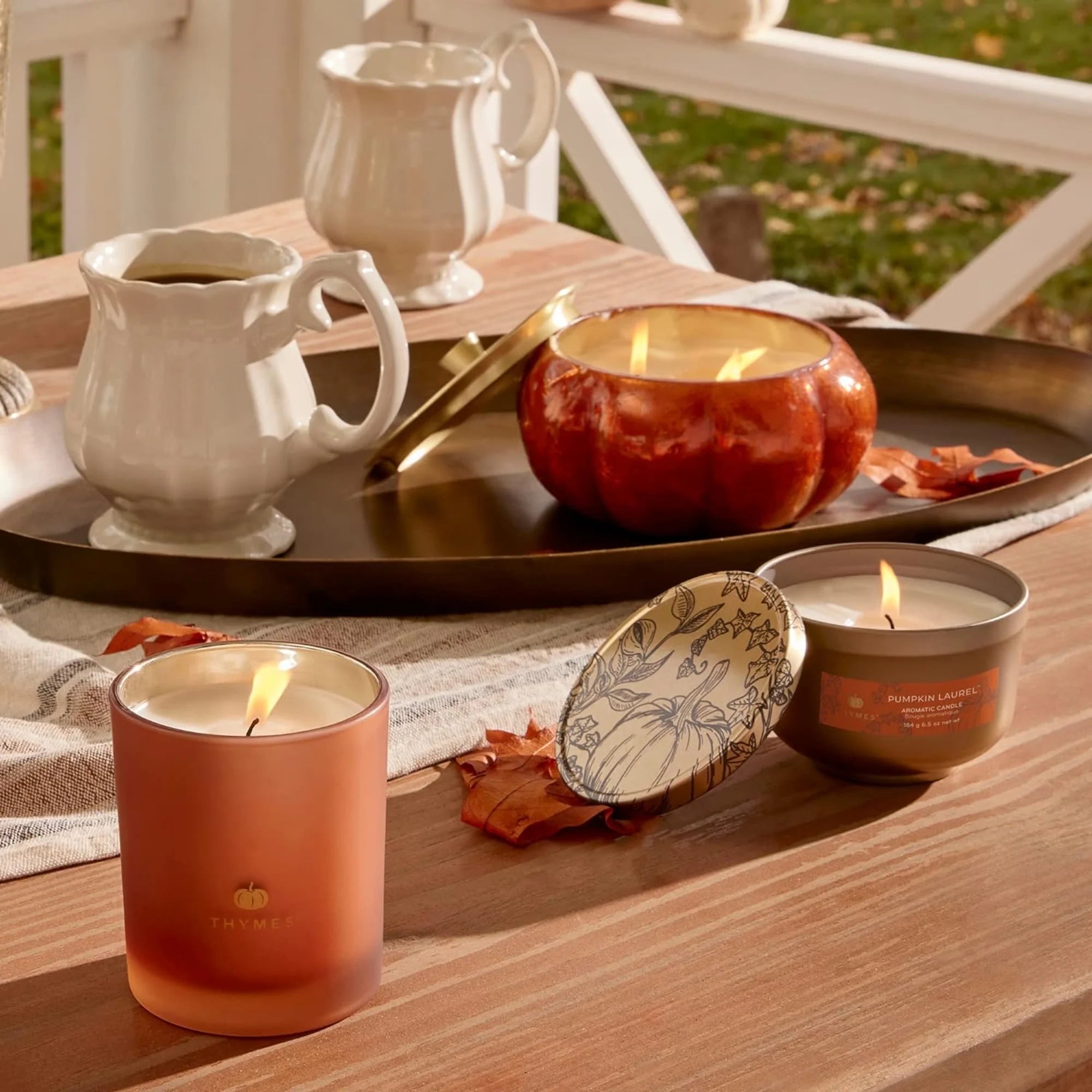 Pumpkin Laurel Boxed Candle