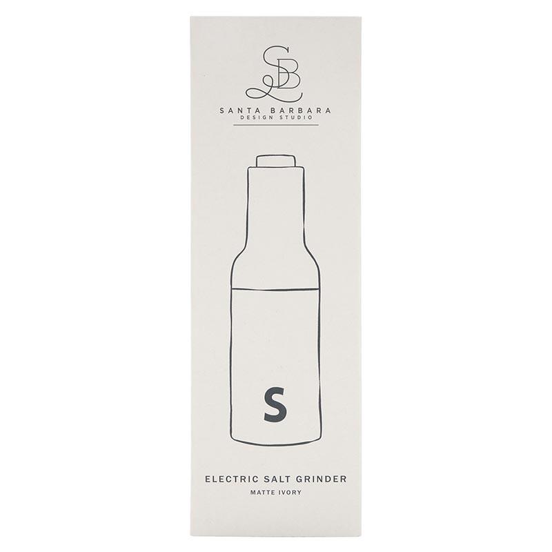 Electric Salt Grinder - Matte Ivory