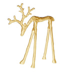 Gold Iron Deer- Small