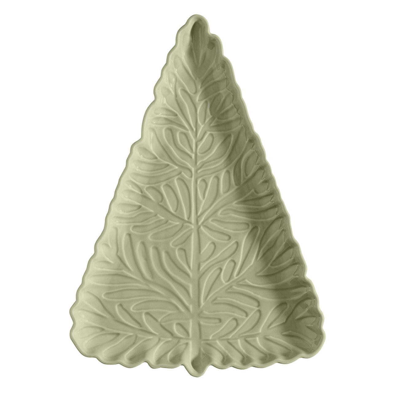 Stamped Tree Platter - Sage Mist