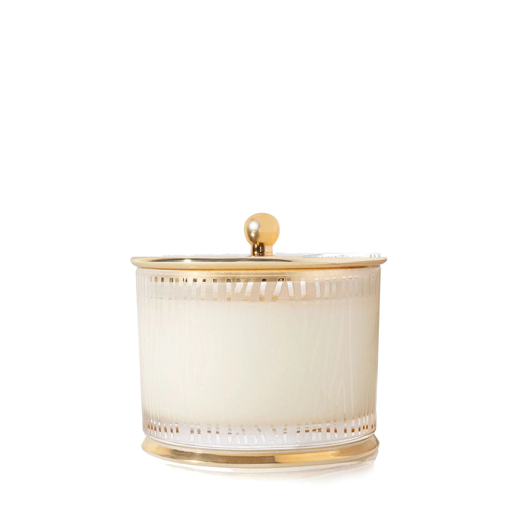 Frasier Fir Gilded Frosted Wood Grain Candle 9oz.