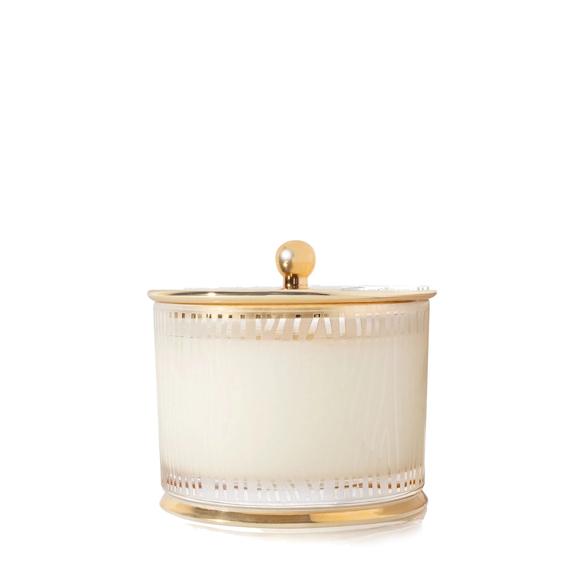 Frasier Fir Gilded Frosted Wood Grain Candle 9oz.