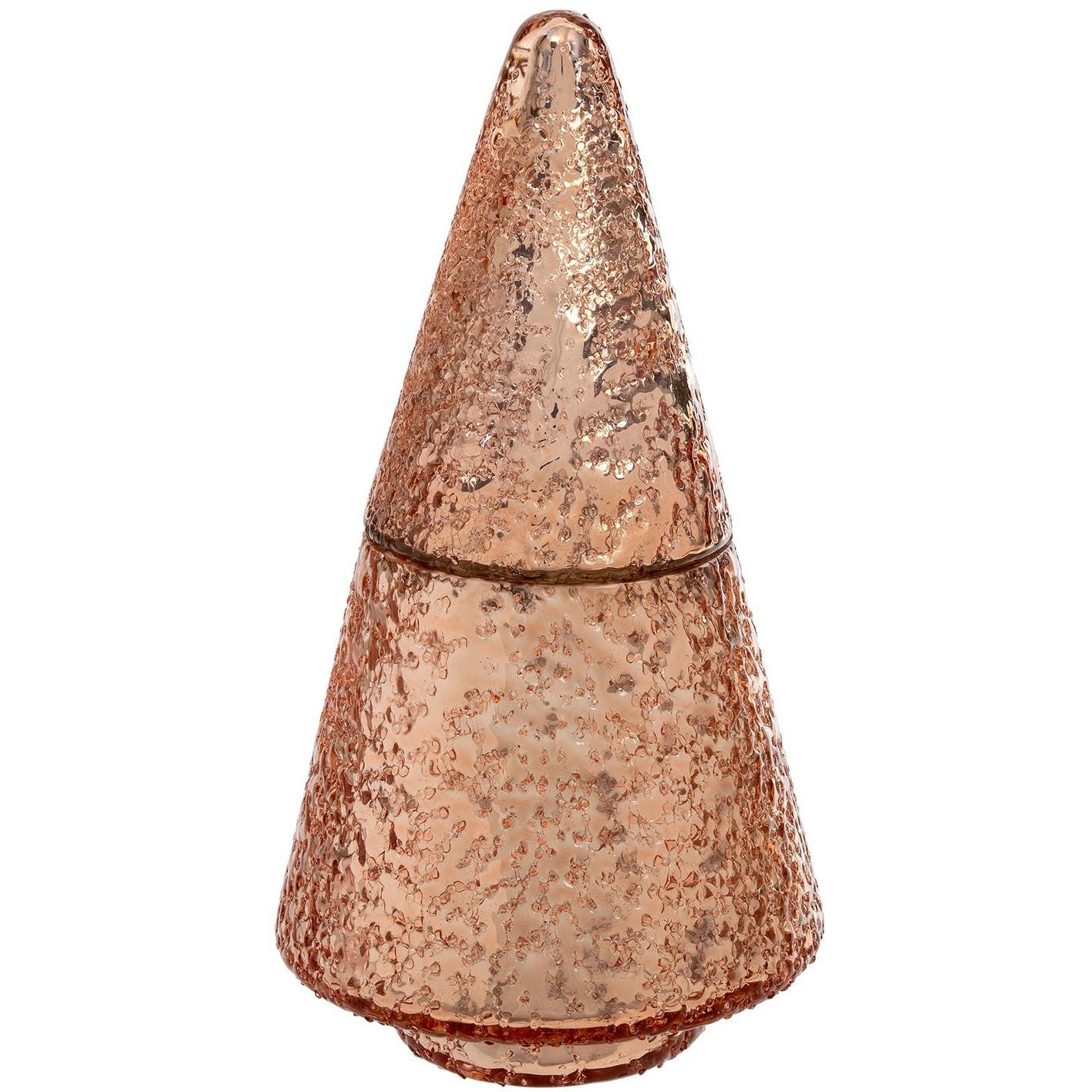 Large Shimmer Tree Candle- Amber Spruce