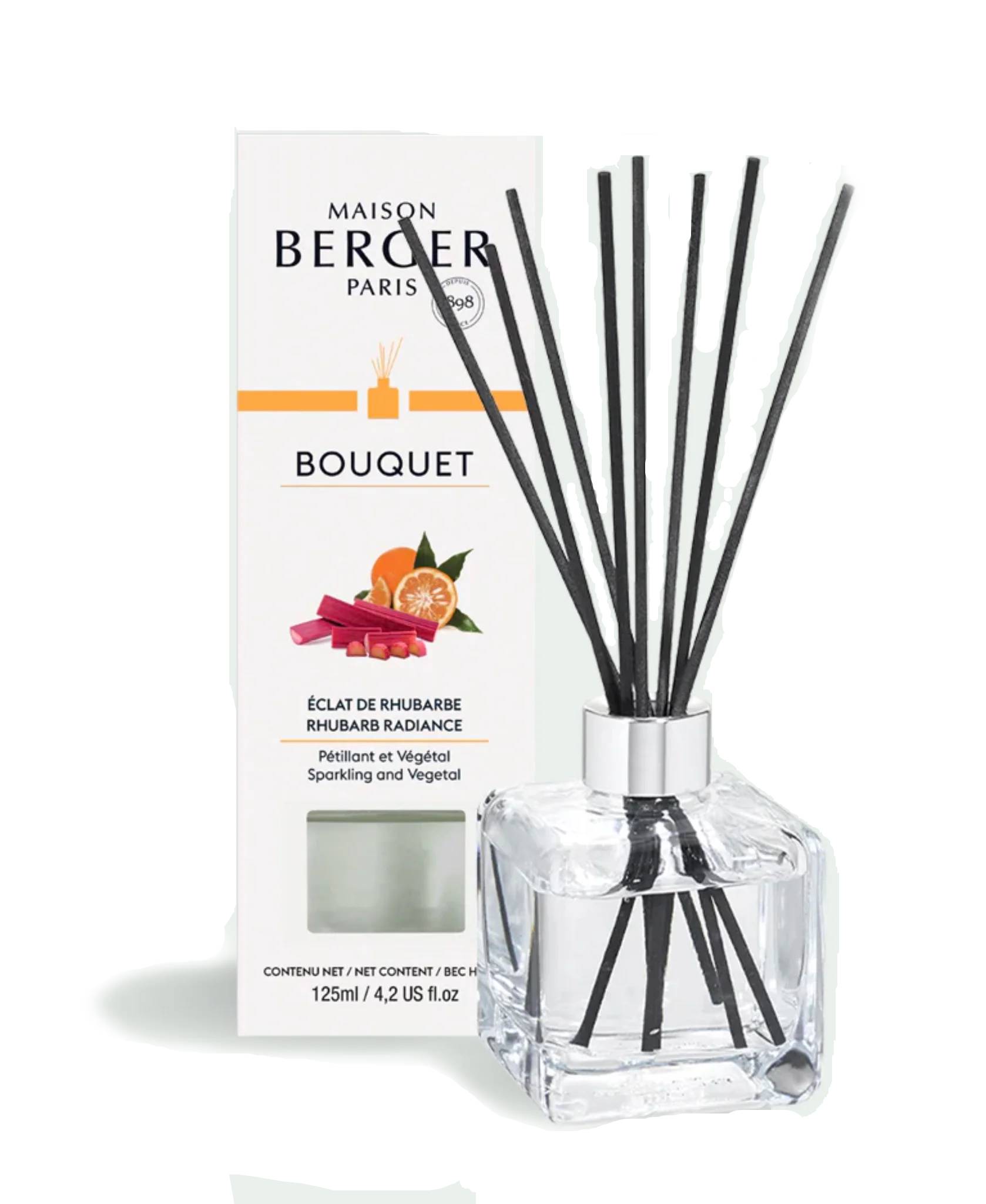 Cube Reed Diffuser- Rhubarb Radiance