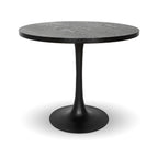 Surface Pedestal Dining Table - Black